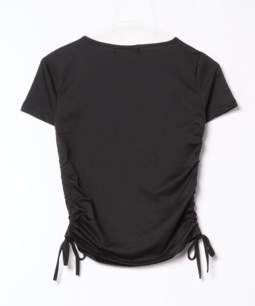 HALEY PESCA(ヘーリーペスカ)の「HALEY PESCA/シンプルサイドシャーリングTシャツ(Tシャツ/カットソー・レディース・グレー/ブラック/ピンク/ホワイト・LARGE/X-LARGE/MEDIUM)」の14枚目の写真
