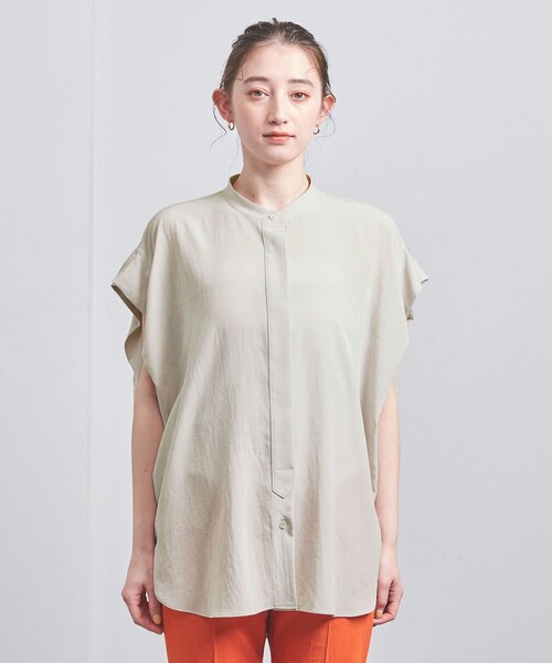 SACRA（サクラ）の「＜SACRA＞ノースリーブブラウス（シャツ/ブラウス 