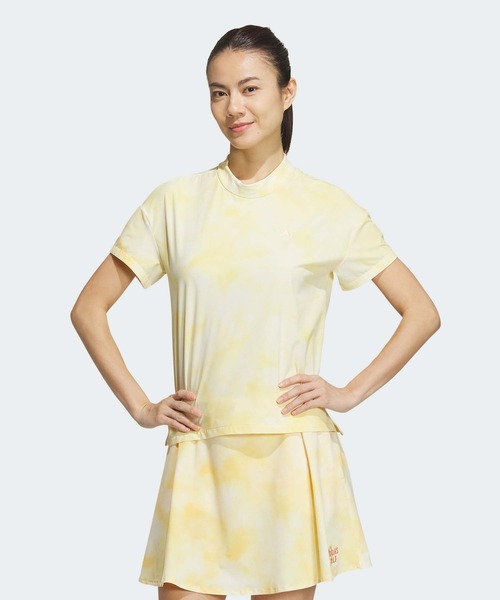 【アディダスゴルフ】PLAYGREEN タイダイプリントセットアップ セール】PLAYGREENタイダイプリント リラックスフィットシャツ