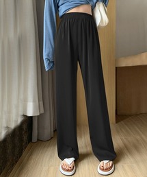 ドレープパンツ 無地 レディース 春夏