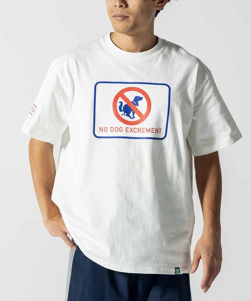 INHABITANT(インハビタント)の「inhabitant(インハビタント)リバイバル ドックプリント 半袖Tシャツ(Tシャツ/カットソー・メンズ・ブラック/ライトブルー/グリーン/ホワイト・L/M)」の21枚目の写真