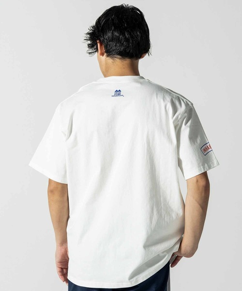 INHABITANT(インハビタント)の「inhabitant(インハビタント)リバイバル ドックプリント 半袖Tシャツ(Tシャツ/カットソー・メンズ・ブラック/ライトブルー/グリーン/ホワイト・L/M)」の19枚目の写真