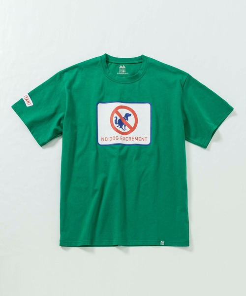 INHABITANT(インハビタント)の「inhabitant(インハビタント)リバイバル ドックプリント 半袖Tシャツ(Tシャツ/カットソー・メンズ・ブラック/ライトブルー/グリーン/ホワイト・L/M)」の15枚目の写真
