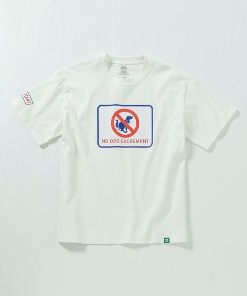 INHABITANT(インハビタント)の「inhabitant(インハビタント)リバイバル ドックプリント 半袖Tシャツ(Tシャツ/カットソー・メンズ・ブラック/ライトブルー/グリーン/ホワイト・L/M)」の11枚目の写真
