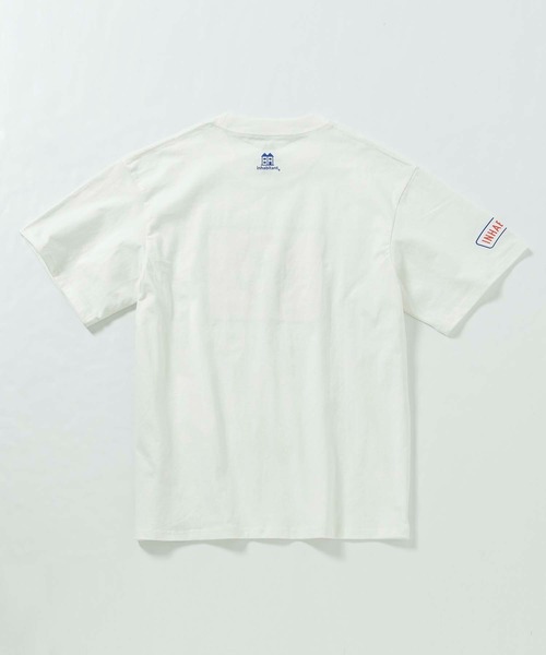 INHABITANT(インハビタント)の「inhabitant(インハビタント)リバイバル ドックプリント 半袖Tシャツ(Tシャツ/カットソー・メンズ・ブラック/ライトブルー/グリーン/ホワイト・L/M)」の10枚目の写真