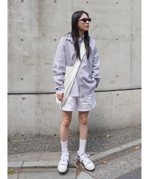 ENCIRCLE(エンサークル)の「【ENCIRCLE/エンサークル】Go to stripe shirt/ゴートゥーストライプシャツ(シャツ/ブラウス・レディース・ストライプ・3/2/1)」の16枚目の写真