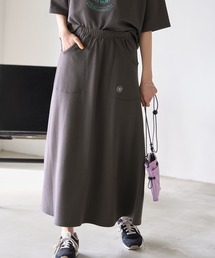 ROPE' PICNIC | セットアップ対応/ミニ裏毛ワンポイント刺繍入りスカート(スカート)