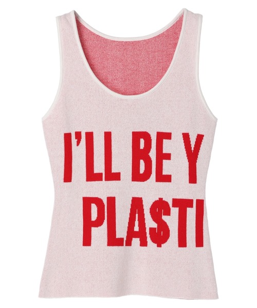 DURAS(デュラス)の「Logo knit tank(タンクトップ・レディース・ホワイト/グリーン/レッド・FREE)」の16枚目の写真