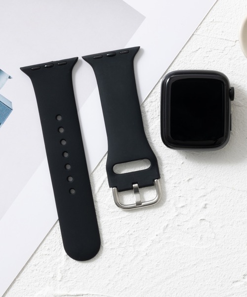 シリコン製 Apple Watch Band スマートウォッチバンド【38/40/41/42/44