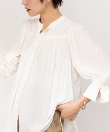 NOLLEY’S | 5分袖ギャザーブラウス(シャツ/ブラウス)