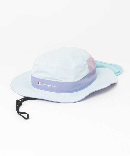 Champion（チャンピオン）の「champion / kids ｻﾝｼｰﾙﾄﾞｱﾄﾞﾍﾞﾝﾁｬｰ / 151-0033（ハット・キッズ・サックスブルー/ブラック/ピンク/パープル/ネイビー・ONESIZE）」の3枚目の写真