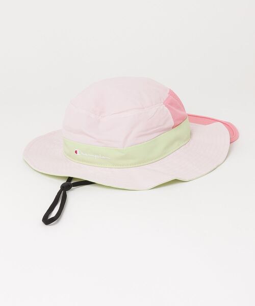Champion（チャンピオン）の「champion / kids ｻﾝｼｰﾙﾄﾞｱﾄﾞﾍﾞﾝﾁｬｰ / 151-0033（ハット・キッズ・サックスブルー/ブラック/ピンク/パープル/ネイビー・ONESIZE）」の5枚目の写真