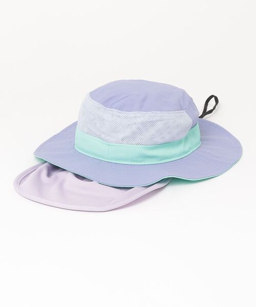 Champion（チャンピオン）の「champion / kids ｻﾝｼｰﾙﾄﾞｱﾄﾞﾍﾞﾝﾁｬｰ / 151-0033（ハット・キッズ・サックスブルー/ブラック/ピンク/パープル/ネイビー・ONESIZE）」の6枚目の写真