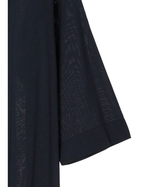 CRAFT STANDARD BOUTIQUE（クラフトスタンダードブティック）の「インド綿混レース使いワンピース（ワンピース・レディース・オフホワイト/ダークネイビー・FREE）」の4枚目の写真