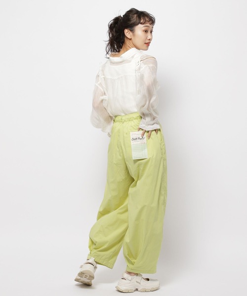 niko and...（ニコアンド）の「ドライチルイージー３Dパンツ（その他パンツ・レディース・ブルー/イエロー/カーキ/ブラック/ピンク・FREE）」の16枚目の写真