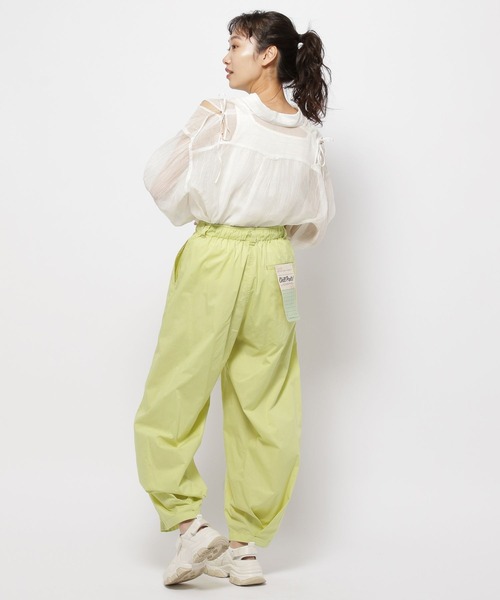 niko and...（ニコアンド）の「ドライチルイージー３Dパンツ（その他パンツ・レディース・ブルー/イエロー/カーキ/ブラック/ピンク・FREE）」の17枚目の写真