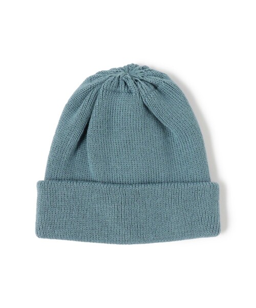 BEAMS BOY（ビームスボーイ）の「organicsta / ソフト ロール ビーニー（ニットキャップ/ビーニー・レディース・ミント/ブルーグレー・ONE SIZE）」の4枚目の写真