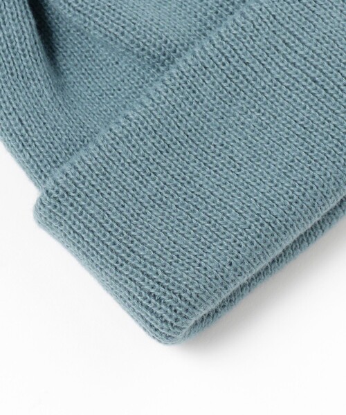 BEAMS BOY（ビームスボーイ）の「organicsta / ソフト ロール ビーニー（ニットキャップ/ビーニー・レディース・ミント/ブルーグレー・ONE SIZE）」の5枚目の写真