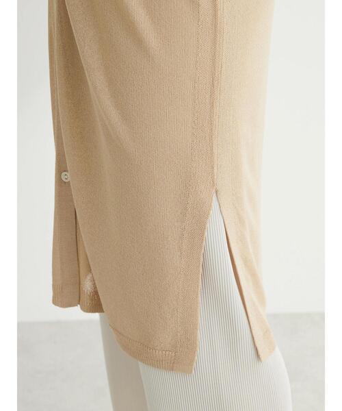 Green　Parks（グリーンパークス）の「推しニット　ロング丈カーディガン（カーディガン/ボレロ・レディース・ブラック/ベージュ/杢グレー・FREE）」の12枚目の写真