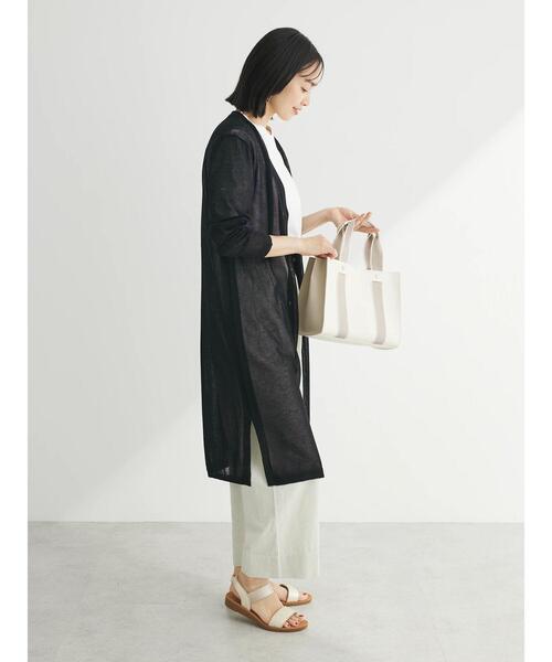 Green　Parks（グリーンパークス）の「推しニット　ロング丈カーディガン（カーディガン/ボレロ・レディース・ブラック/ベージュ/杢グレー・FREE）」の14枚目の写真