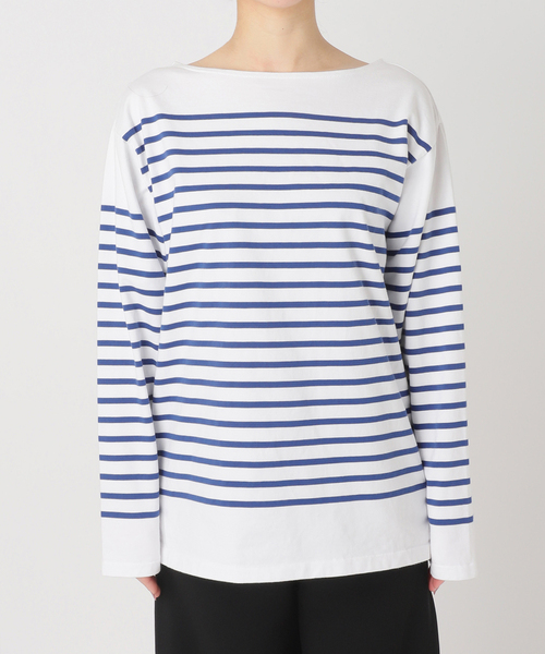 カットソー(長袖/七分) Coco Stripe T No4 セール】*Coco Stripe T No4（Tシャツ/カットソー）｜Deuxieme Classe