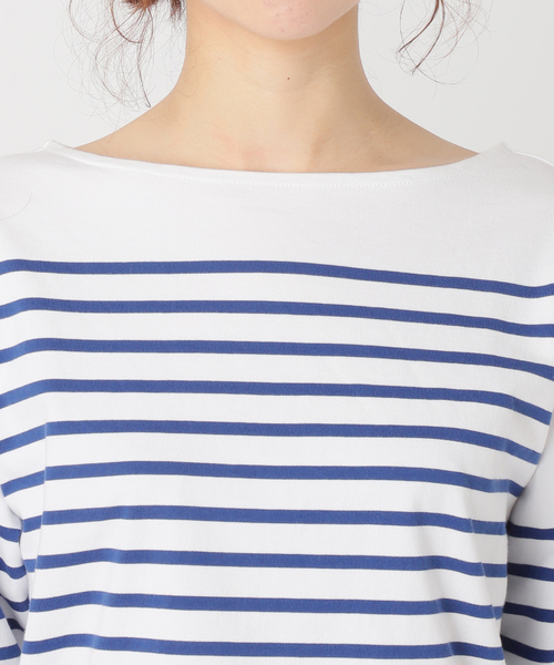 トップス Deuxieme Classe *Coco Stripe T No4 セール】*Coco Stripe T No4（Tシャツ/カットソー）｜Deuxieme