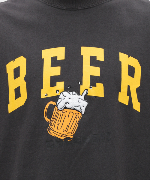 B.C STOCK（ベーセーストック）の「ラブビアTシャツ（Tシャツ/カットソー・メンズ・ホワイト/ブラック系その他・MEDIUM/LARGE）」の12枚目の写真