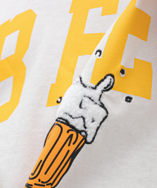 B.C STOCK（ベーセーストック）の「ラブビアTシャツ（Tシャツ/カットソー・メンズ・ホワイト/ブラック系その他・MEDIUM/LARGE）」の17枚目の写真