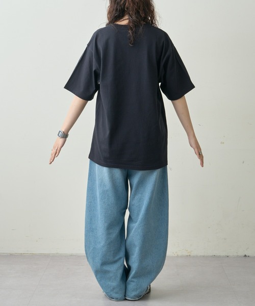 CIAOPANIC TYPY（チャオパニックティピー）の「【UNISEX】カメラフォトTee（Tシャツ/カットソー・メンズ・ホワイト/ブラック/カーキ・MEDIUM/LARGE）」の21枚目の写真