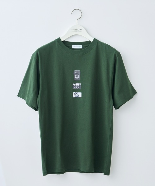 CIAOPANIC TYPY（チャオパニックティピー）の「【UNISEX】カメラフォトTee（Tシャツ/カットソー・メンズ・ホワイト/ブラック/カーキ・MEDIUM/LARGE）」の12枚目の写真