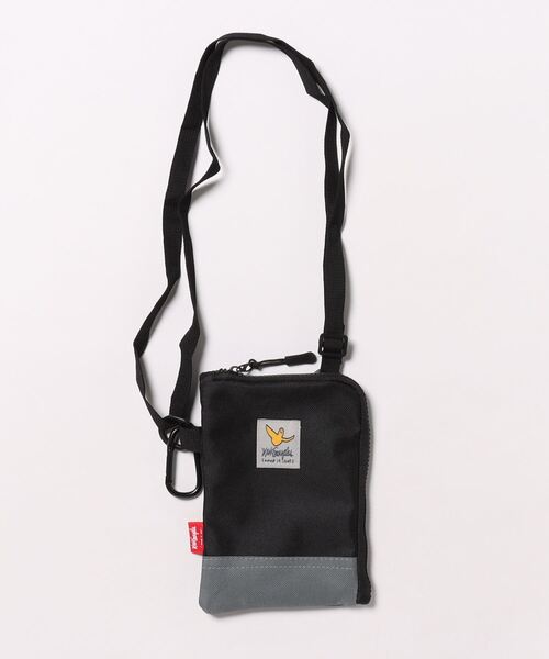 PARKS TOKYO SELECT（パークストウキョウセレクト）の「【（What it isNt) ART BY MARKGONZALES】ミニ ショルダーバッグ / ポーチ / サコッシュ（ショルダーバッグ・メンズ・ブラック/オフホワイト/ブラック×グレー/ベージュ・FREE）」の3枚目の写真