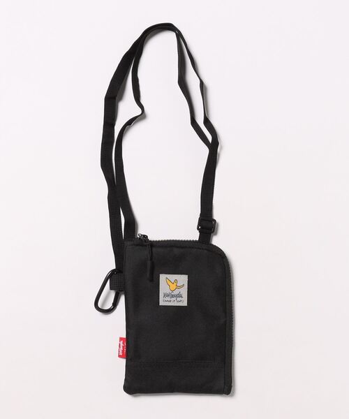 PARKS TOKYO SELECT（パークストウキョウセレクト）の「【（What it isNt) ART BY MARKGONZALES】ミニ ショルダーバッグ / ポーチ / サコッシュ（ショルダーバッグ・メンズ・ブラック/オフホワイト/ブラック×グレー/ベージュ・FREE）」の10枚目の写真