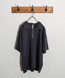 Anytime Songs | ダンボールニット ハーフZIP Tシャツ(Tシャツ/カットソー)