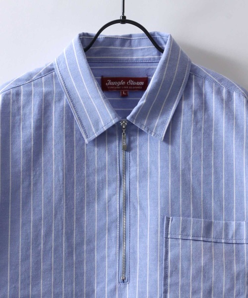 SITRY（シトリー）の「Half Zip Shirt/オーバーサイズ