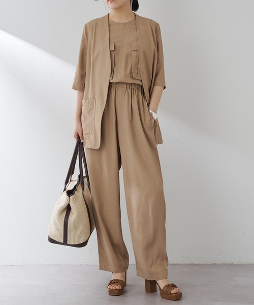 Whim Gazette(ウィム ガゼット) サファリジャンプスーツ