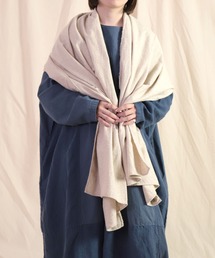 Brocante（ブロカント）の「[Brocante / ブロカント] オーガニック綿麻フランネルエトール（ストール/ショール）」