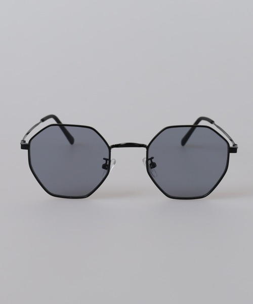 SIDEWAY STANCE（サイドウェイスタンス）の「【SIDEWAY STANCE】オクタゴンサングラス（サングラス・メンズ・ゴールド/シルバー/ゴールド系/ブラック・FREE）」の9枚目の写真