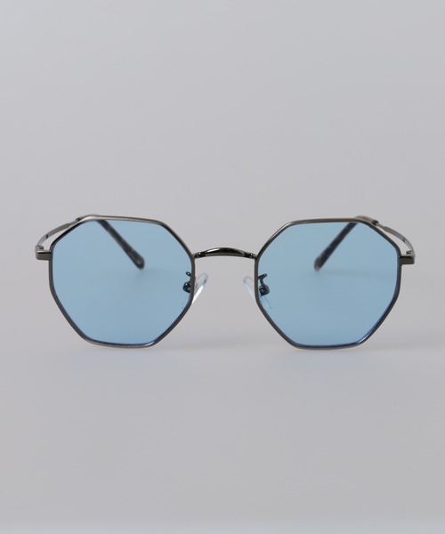 SIDEWAY STANCE（サイドウェイスタンス）の「【SIDEWAY STANCE】オクタゴンサングラス（サングラス・メンズ・ゴールド/シルバー/ゴールド系/ブラック・FREE）」の11枚目の写真