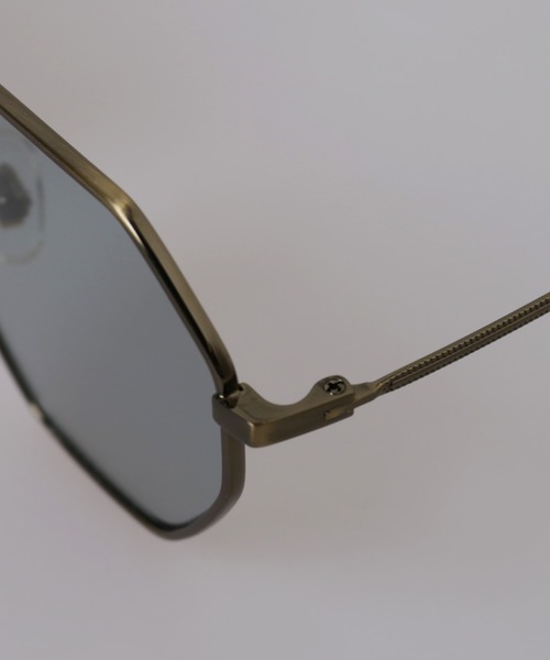 SIDEWAY STANCE（サイドウェイスタンス）の「【SIDEWAY STANCE】オクタゴンサングラス（サングラス・メンズ・ゴールド/シルバー/ゴールド系/ブラック・FREE）」の18枚目の写真