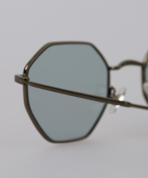 SIDEWAY STANCE（サイドウェイスタンス）の「【SIDEWAY STANCE】オクタゴンサングラス（サングラス・メンズ・ゴールド/シルバー/ゴールド系/ブラック・FREE）」の20枚目の写真