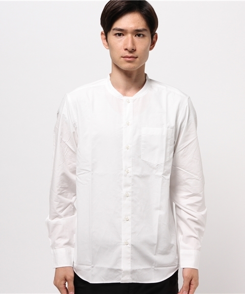 WHO'S WHO gallery(フーズフーギャラリー)の「【GIGGER】リブシャツ(シャツ/ブラウス・メンズ・ホワイト/ブラック・LARGE/MEDIUM)」の8枚目の写真