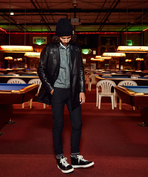 HYSTERIC GLAMOUR（ヒステリックグラマー）の「ジップアップGジャン（デニムジャケット・メンズ・インディゴブルー/ブルー系その他/ブラック・SMALL/MEDIUM/LARGE）」の14枚目の写真