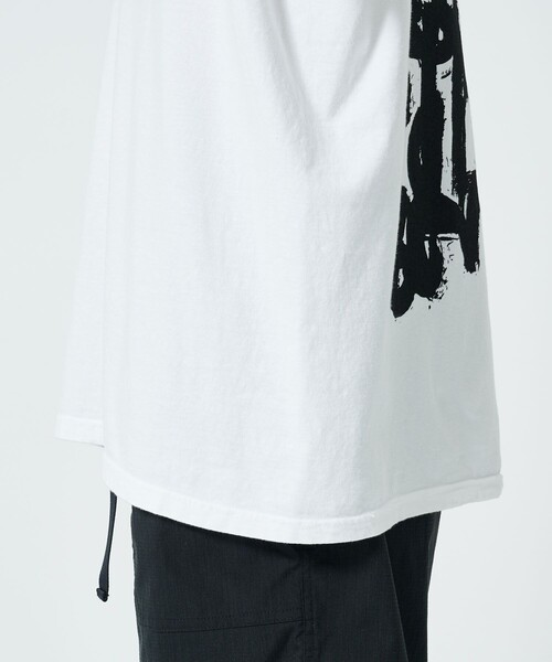 saby(サバイ)の「【saby/サバイ】KAMAMURA TEE(Tシャツ/カットソー・メンズ・ブラック/ホワイト・3/2)」の5枚目の写真
