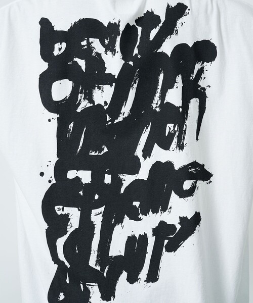 saby(サバイ)の「【saby/サバイ】KAMAMURA TEE(Tシャツ/カットソー・メンズ・ブラック/ホワイト・3/2)」の3枚目の写真
