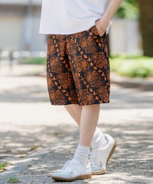 総柄 ショートパンツ
