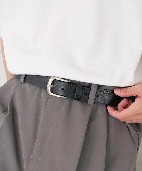 WEGO（ウィゴー）の「WEGO/ヴィンテージベルト（ベルト・メンズ・ブラウン/ブラック・FREE）」の2枚目の写真