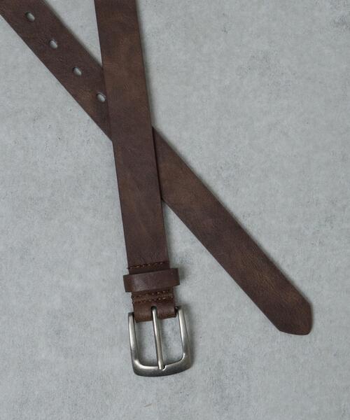 WEGO（ウィゴー）の「WEGO/ヴィンテージベルト（ベルト・メンズ・ブラウン/ブラック・FREE）」の6枚目の写真