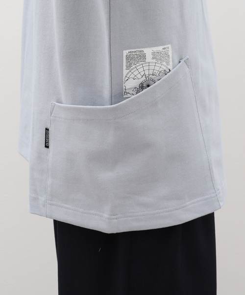 OLIVEDRAB CARRY ポケットTシャツ（Tシャツ/カットソー）｜B.C STOCK（ベーセーストック）