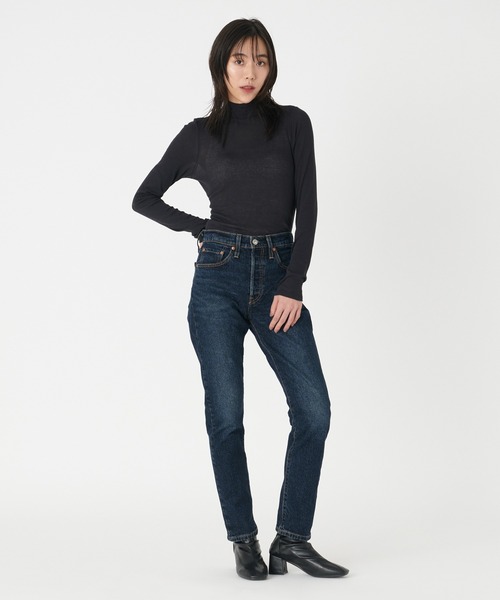 Levi's(リーバイス)の「Levi's/リーバイス ロングスリーブカットソー ブラック CAVIAR(Tシャツ/カットソー・レディース・ブラック・M/S/XS)」の11枚目の写真