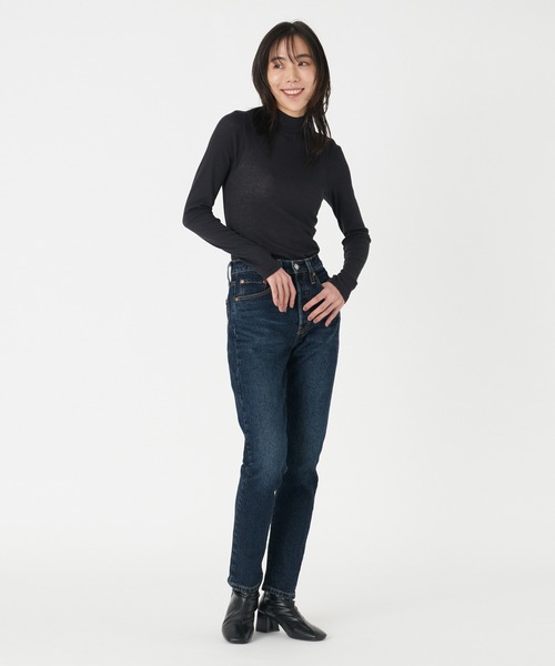Levi's(リーバイス)の「Levi's/リーバイス ロングスリーブカットソー ブラック CAVIAR(Tシャツ/カットソー・レディース・ブラック・M/S/XS)」の12枚目の写真